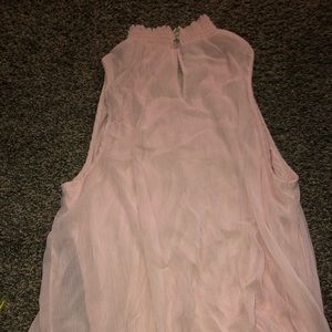 Blush pink top